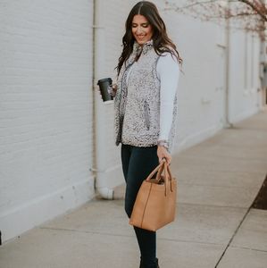 Thread & Supply Sherpa Artic Fleece Vest